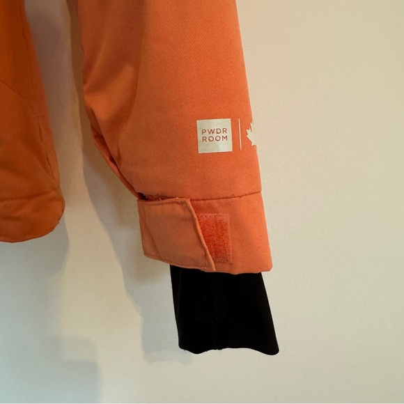 PWDR Room Jacket in Orange/Coral in Geometric Pattern - Picture 3 of 10